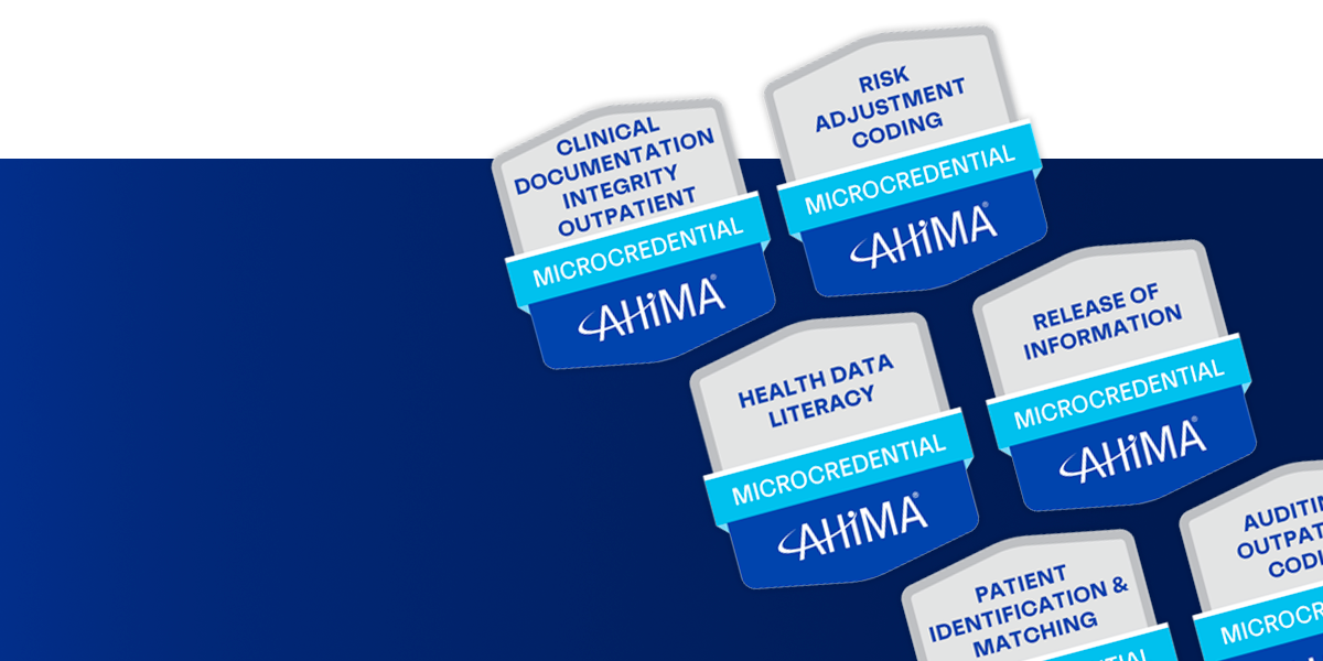 AHIMA microcredentials