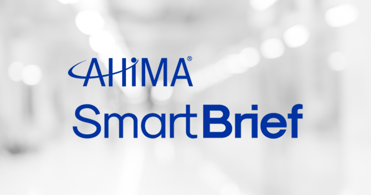 AHIMA Smart Brief